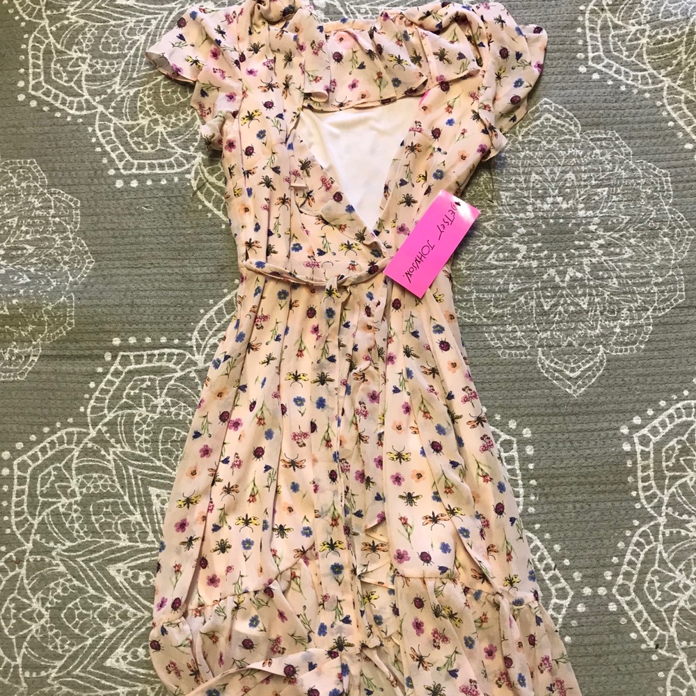 New Betsey Johnson wrap dress with tags